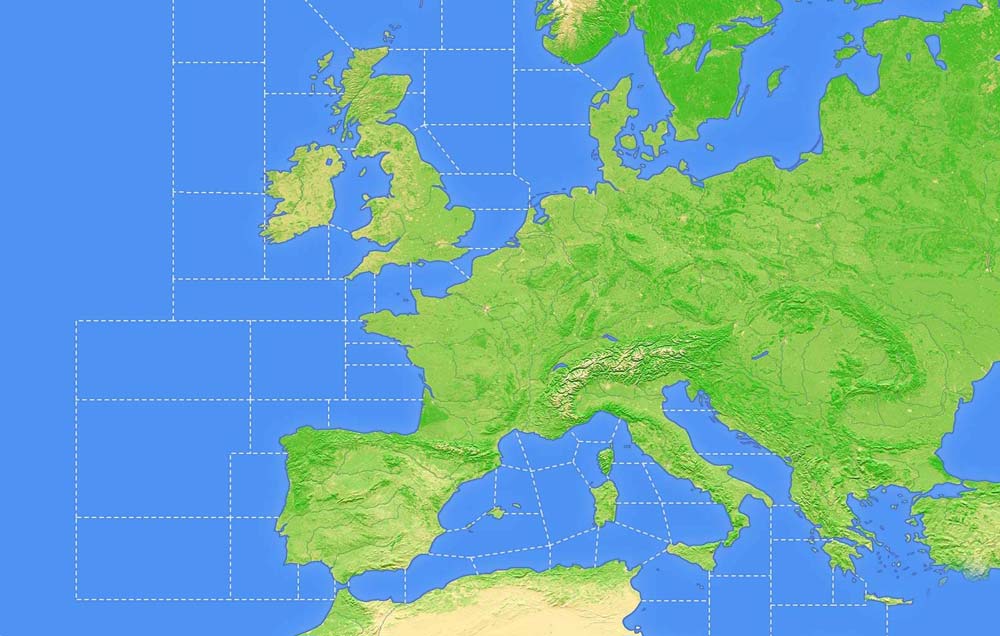 Map Quiz: Carte Europe (Clic - 1) (géographie)